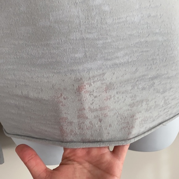 Last DAY Ballerina Burnout Long Sleeve Tee Gray - Picture 6 of 8